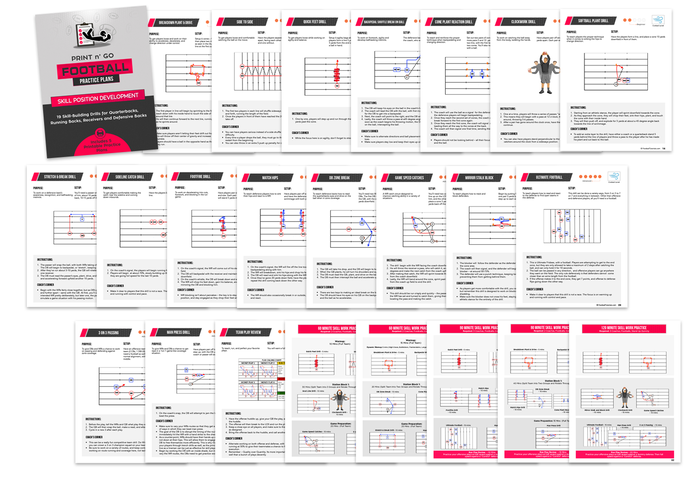 PnGFootballPracticePlans-SkillPosition5411-spread